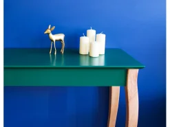 Mesa Consola Pequeña 85 x 35 cm Lillo Verde Salvia