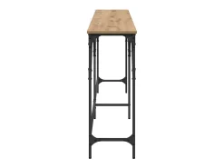 Mesa Consola Roble artisan 180 x 29 x 75 cm