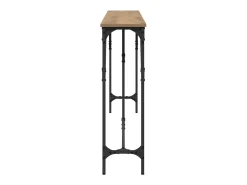 Mesa Consola Roble artisan 180 x 23 x 75 cm