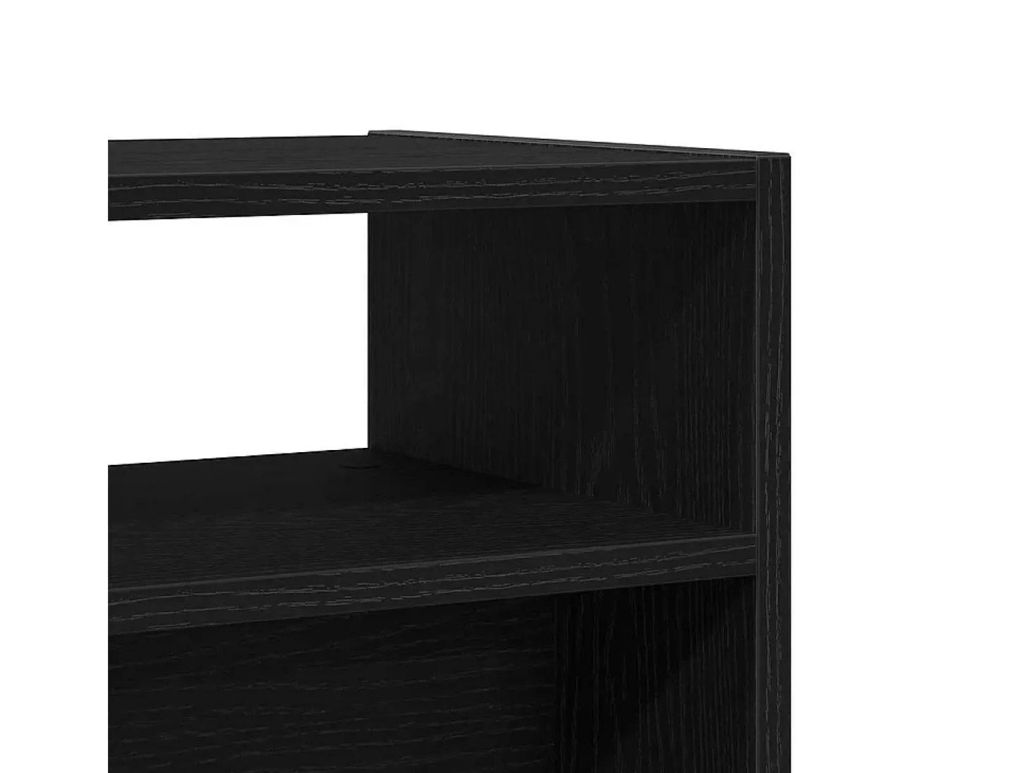 Mesa Consola Roble negro 105 x 30 x 80 cm Madera contrachapada