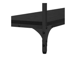 Mesa Consola Roble negro 100 x 29 x 75 cm Madera contrachapada