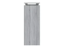 Mesa consola Sonoma gris 102x30x80 cm Madera de ingeniería
