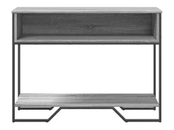 Mesa consola Sonoma gris 100x35x74,5 cm madera de ingeniería