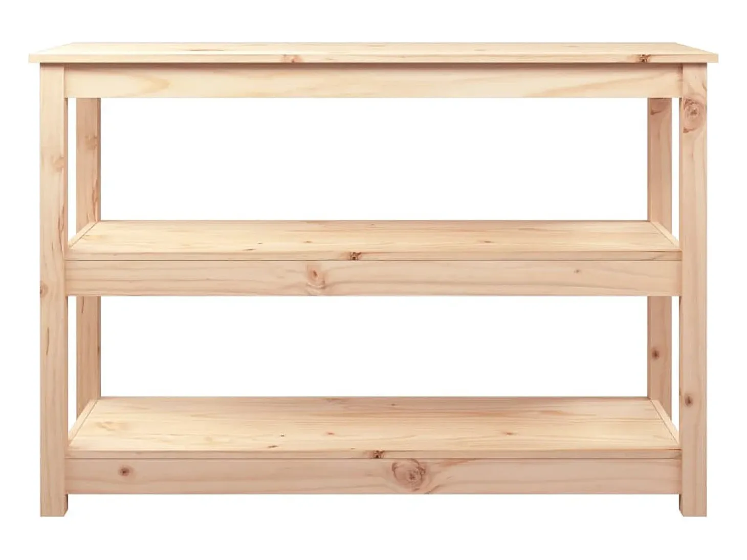 Mesa consola 110x40x74 cm Madera maciza de pino