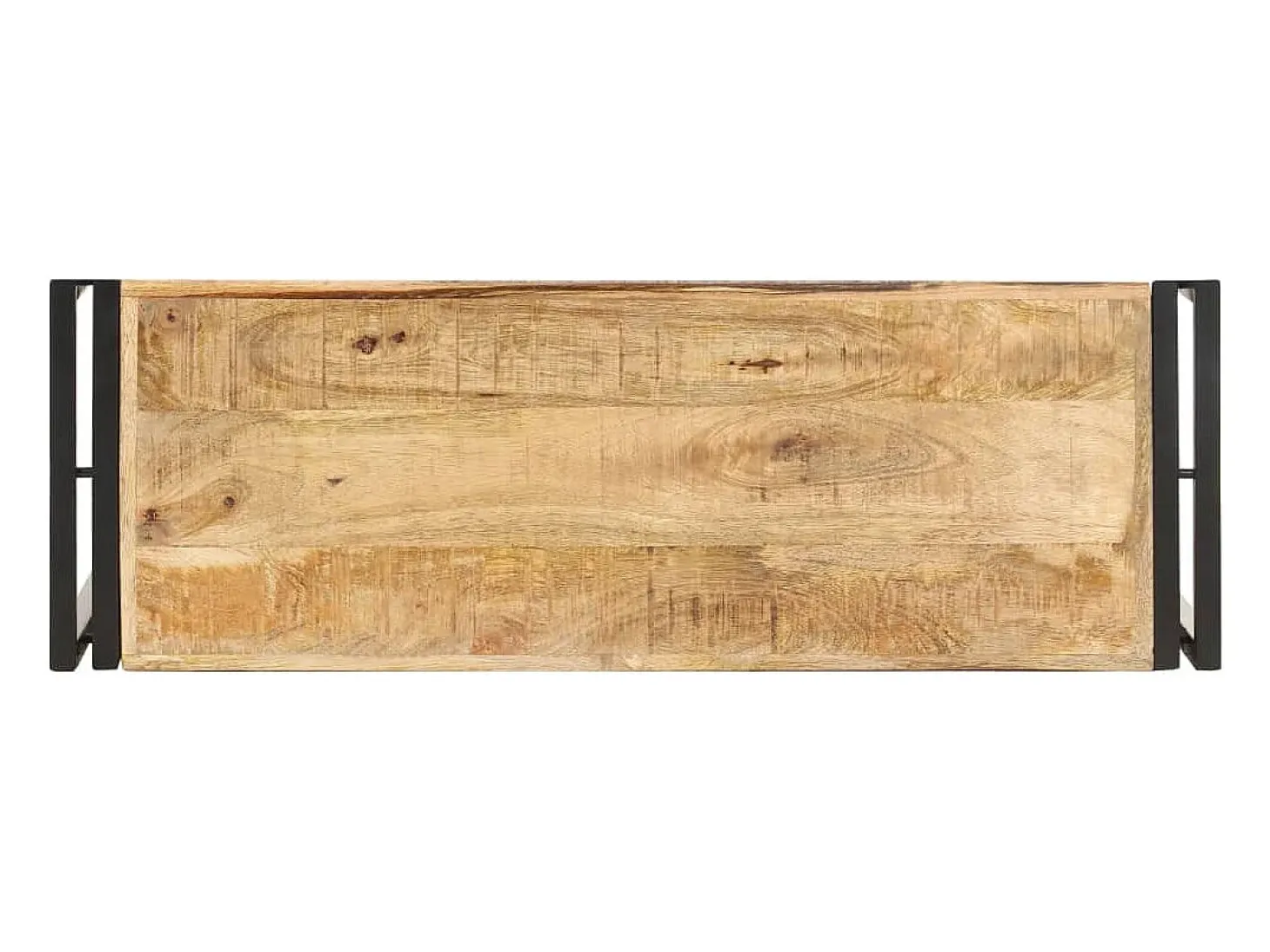 Mesa consola 90x30x75 cm Madera de mango en bruto