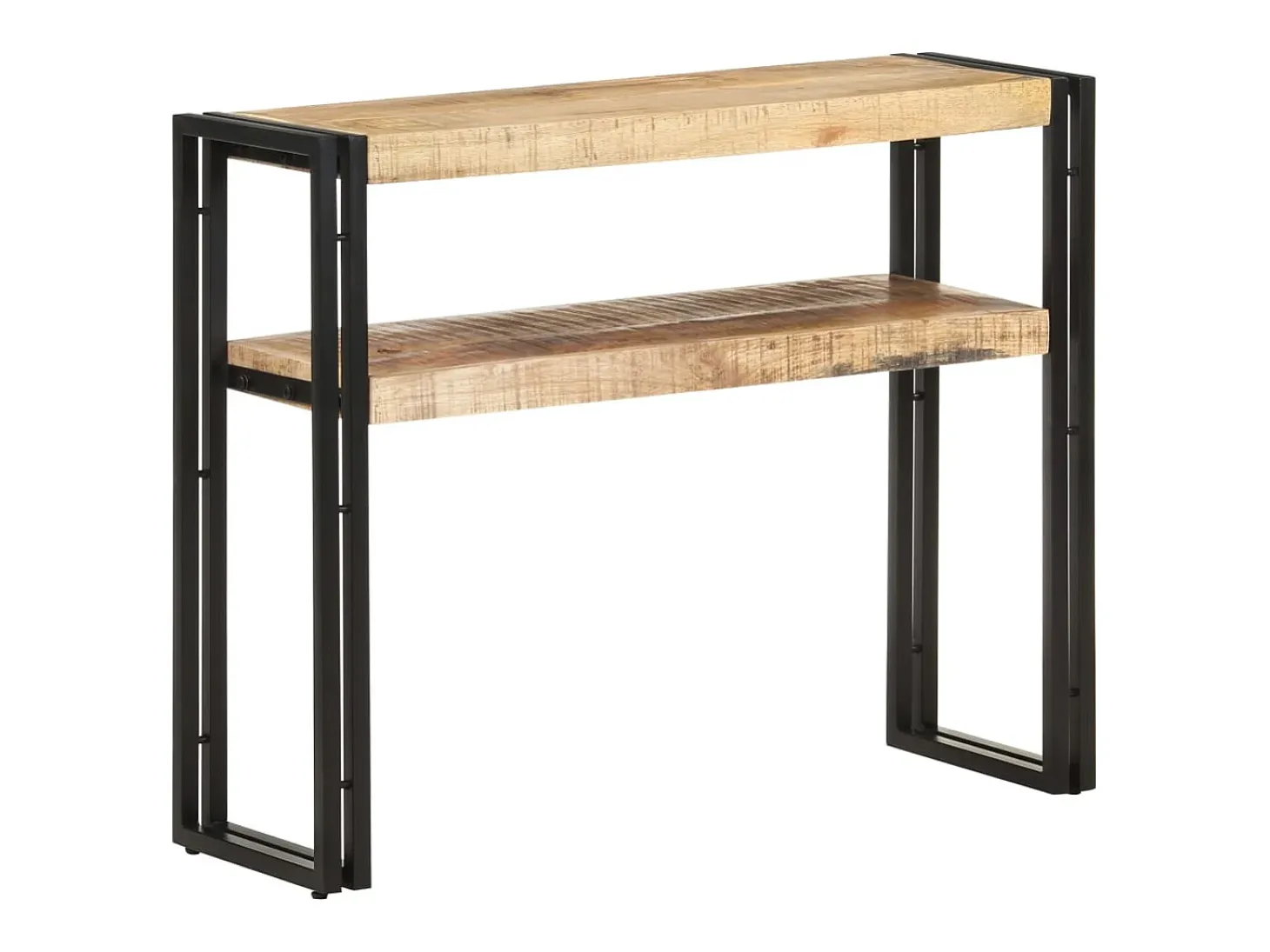 Mesa consola 90x30x75 cm Madera de mango en bruto