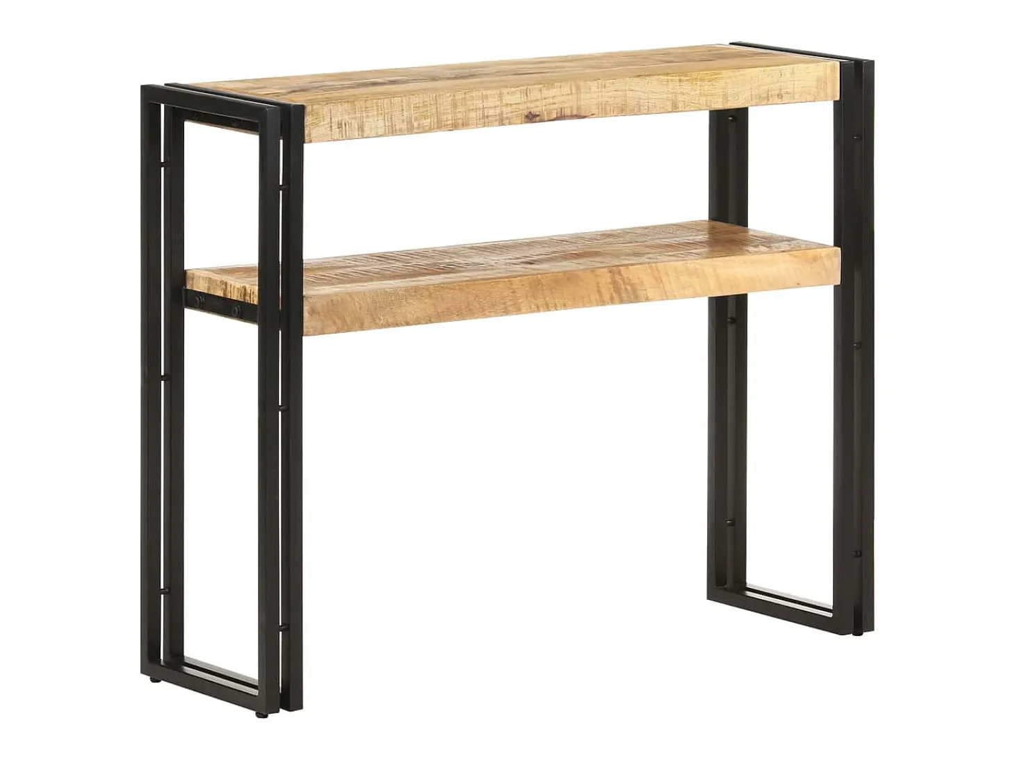 Mesa consola 90x30x75 cm Madera de mango en bruto