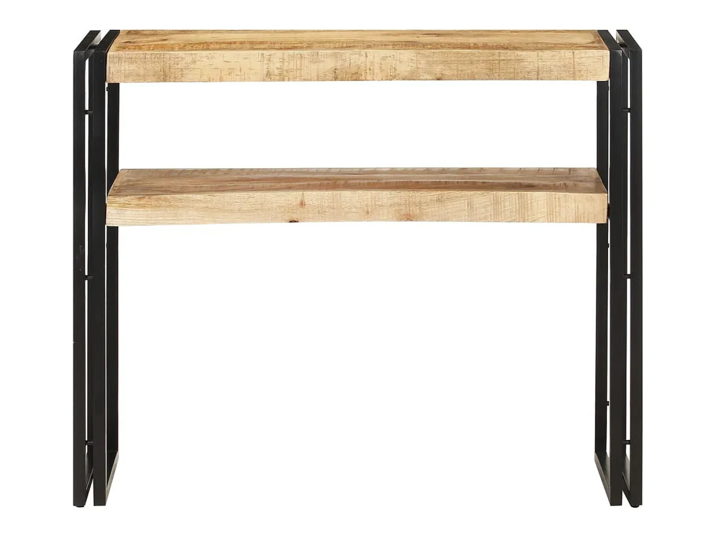 Mesa consola 90x30x75 cm Madera de mango en bruto
