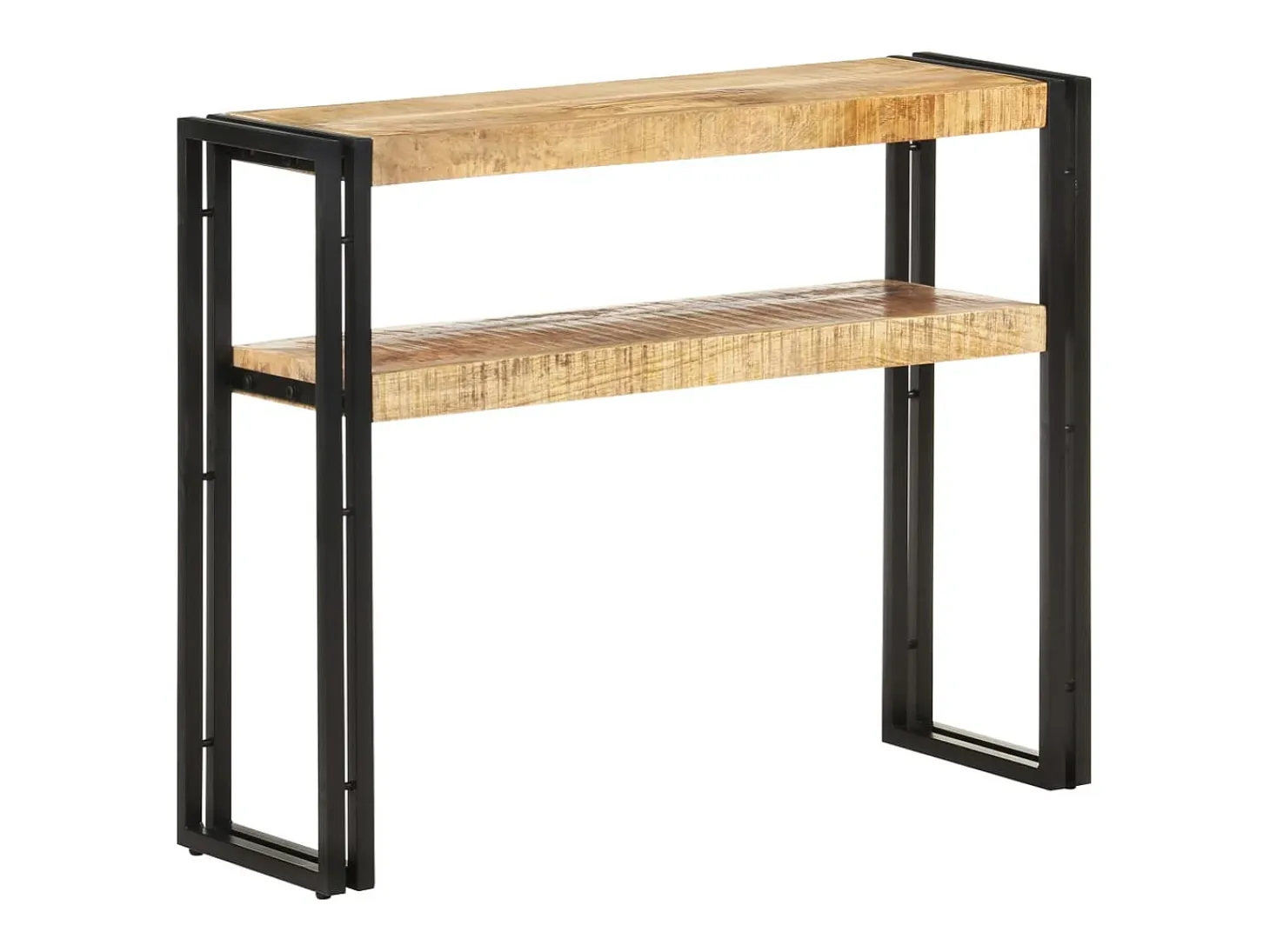 Mesa consola 90x30x75 cm Madera de mango en bruto
