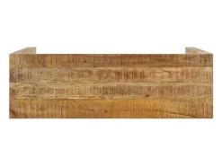 Mesa consola 110x35x76 cm Madera de mango en bruto