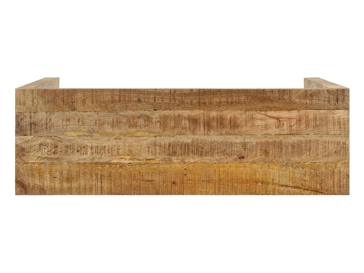Mesa consola 110x35x76 cm Madera de mango en bruto