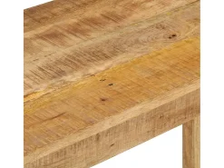 Mesa consola 110x35x76 cm Madera de mango en bruto