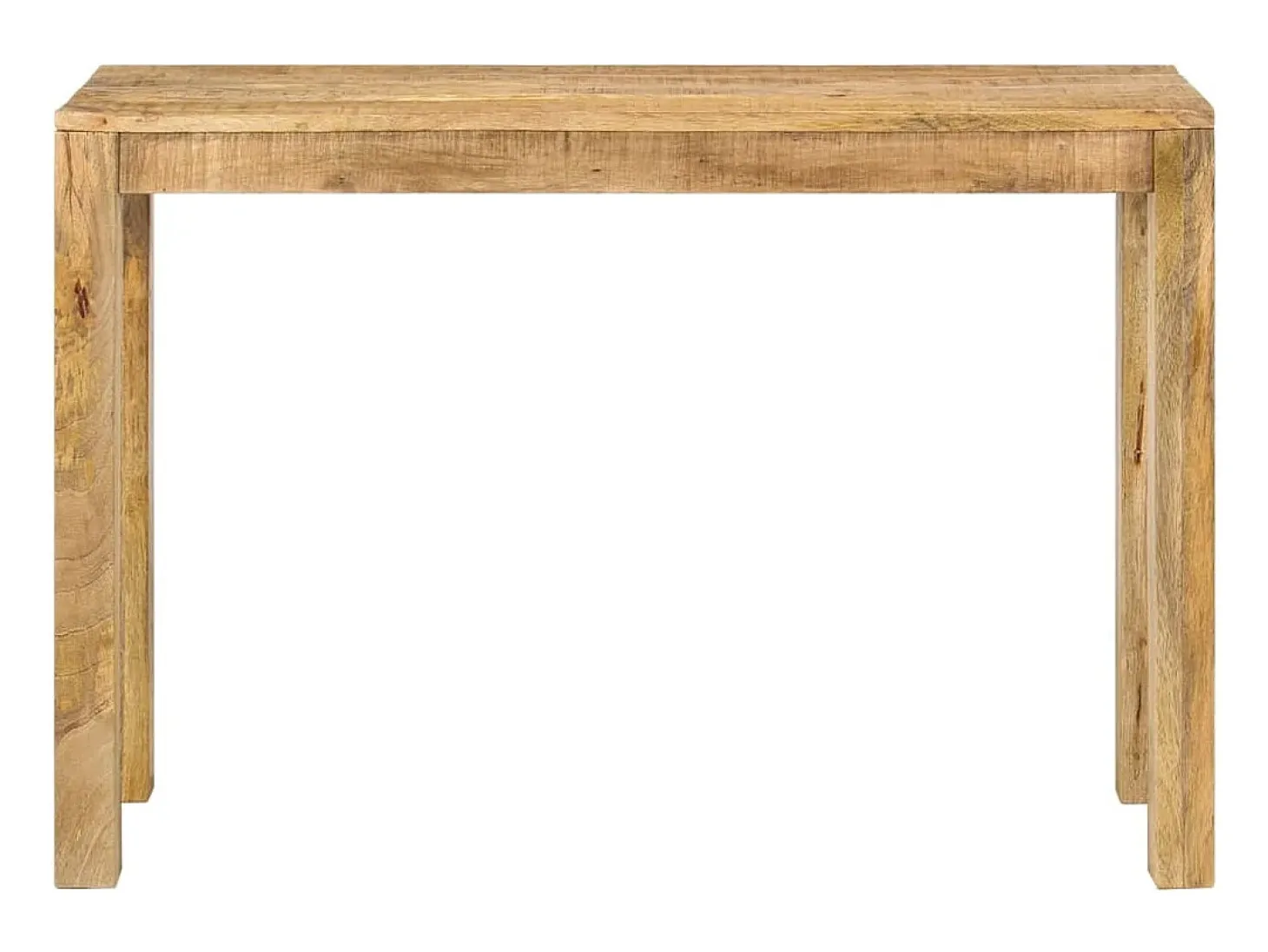 Mesa consola 110x35x76 cm Madera de mango en bruto