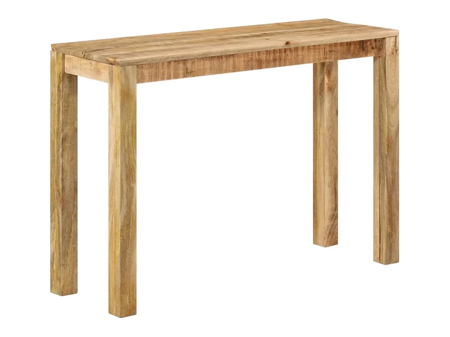 Mesa consola 110x35x76 cm Madera de mango en bruto