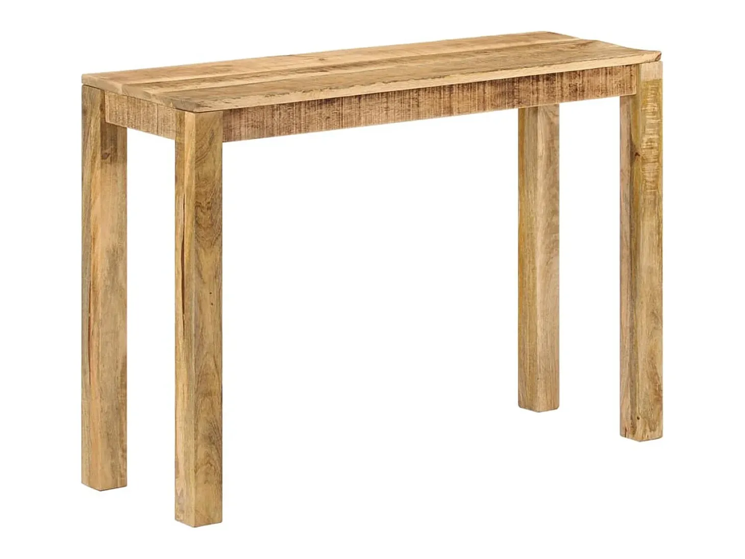 Mesa consola 110x35x76 cm Madera de mango en bruto