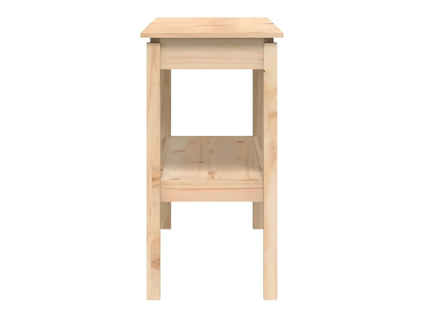 Mesa consola 110x40x75 cm Madera maciza de pino