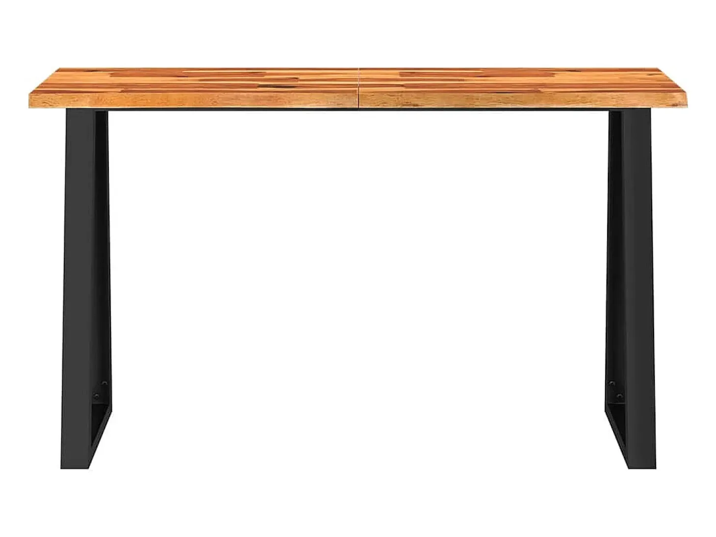 Mesa consola 140x40x80 cm madera maciza de acacia