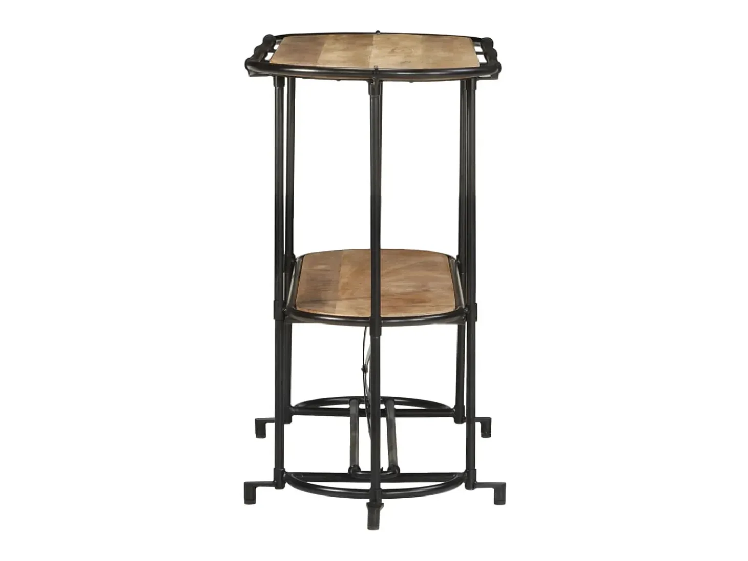 Mesa consola 110x42x76 cm madera maciza de mango en bruto