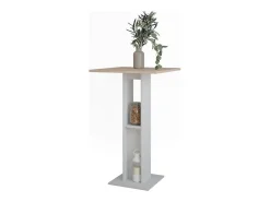 Mesa de bar blanco/sonoma 65x65x106 repose