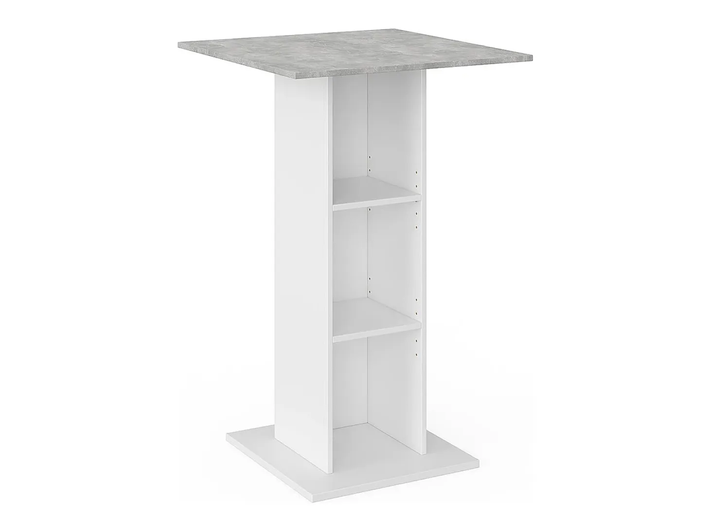 Mesa de bar hormigón 70x70x109 rodeo