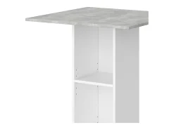 Mesa de bar hormigón 70x70x109 rodeo