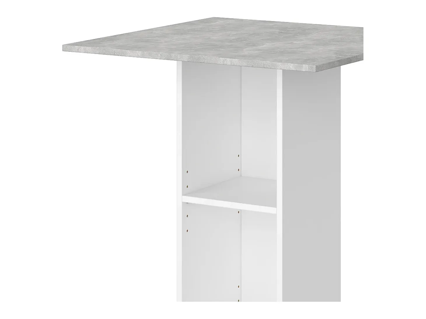 Mesa de bar hormigón 70x70x109 rodeo