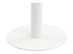 Mesa de bistró MDF marrón claro 60 cm