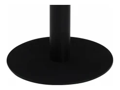 Mesa de bistró MDF marrón oscuro 50 cm