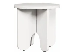 Mesa de Café 2 piezas Blanco 39.5 x 39.5 x 30 cm