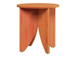 Mesa de Café 2 piezas Marrón cera 41.5 x 41.5 x 44 cm