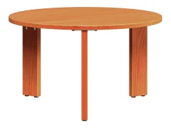 Mesa de Café 3 piezas Marrón cera 47.5 x 47.5 x 27 cm