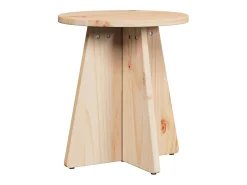 Mesa de Café 3 piezas Natural 49 x 49 x 30 cm