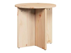 Mesa de Café 2 piezas Natural 41.5 x 41.5 x 41 cm