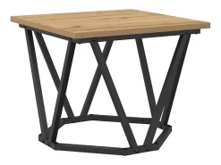 Mesa de Café 3 piezas Roble artisan 50 x 50 x 40 cm