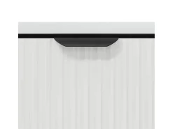 Mesa de Café brillante 90 x 49 x 46 cm Madera contrachapada