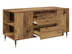 Mesa de Café con cajón Madera vieja 102 x 44.5 x 50 cm