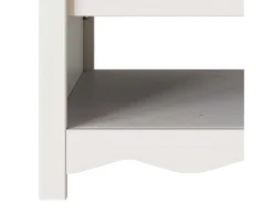 Mesa de Café Drammen 99 x 55 x 45 cm Madera maciza de pino