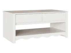Mesa de Café Drammen 99 x 55 x 45 cm Madera maciza de pino