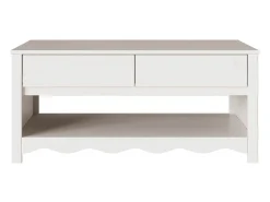 Mesa de Café Drammen 99 x 55 x 45 cm Madera maciza de pino