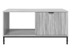 Mesa de Café Gris sonoma 90 x 49 x 46 cm Madera contrachapada