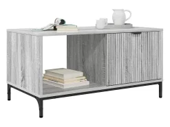 Mesa de Café Gris sonoma 90 x 49 x 46 cm Madera contrachapada