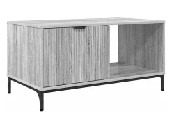 Mesa de Café Gris sonoma 90 x 49 x 46 cm Madera contrachapada