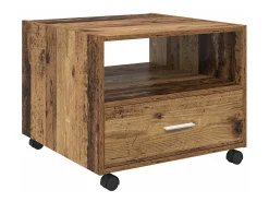 Mesa de Café Madera vieja 55 x 55 x 45 cm Madera contrachapada