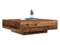Mesa de Café Madera vieja 100 x 100 x 31 cm