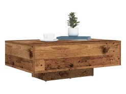 Mesa de Café Madera vieja 85 x 55 x 31 cm Madera contrachapada