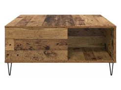 Mesa de Café Madera vieja 80 x 80 x 36.5 cm