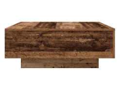 Mesa de Café Madera vieja Azul 80 x 80 x 31 cm