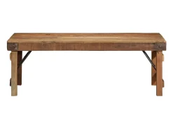 Mesa de Café Marrón 110 x 55 x 40 cm madera maciza reciclada