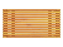 Mesa de Café Marrón 70 x 35 x 35 cm madera maciza de acacia