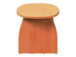 Mesa de Café Marrón cera